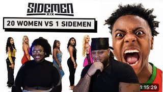 20 WOMEN VS 1 SIDEMEN SPEED EDITION  HILARIOUS REACTION [upl. by Ertnom]