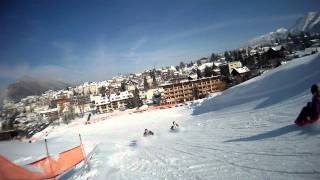 Villard de Lans Luge Colline des bains Piste de Luge [upl. by Remmus]