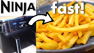 DELICIOUS French Fries in Air Fryer Ninja Foodi Max Snacks 🍟 [upl. by Nitsirc]