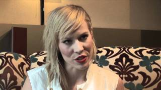 Natasha Bedingfield interview part 1 [upl. by Eetsirk101]