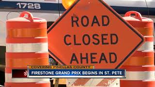 2018 Firestone Grand Prix takes over St Petersburg [upl. by Neukam]