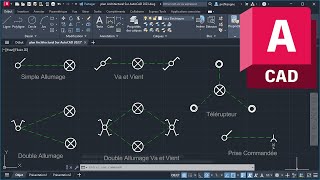 Comment Dessiner Des Symboles Architecturaux Sur AutoCAD [upl. by Airednaxela]