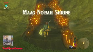 Maag Norah Shrine Walkthrough  The Legend of Zelda Breath of the Wild [upl. by Eislehc]