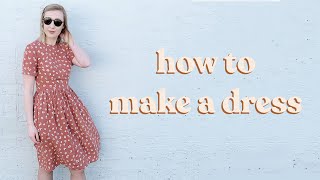 How To Make The Perfect Dress  Free Pattern [upl. by Andrien]