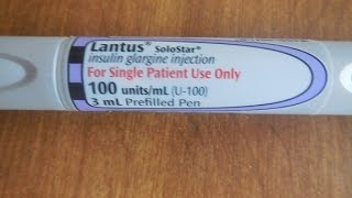 Lantus SoloStar Pen [upl. by Nylhtiak]