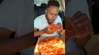 Trying Little Caesars PRETZEL‼️ Crust Pizza WTF🤬 [upl. by Opiuuk]