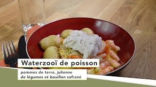 Waterzooï de poisson pommes de terre julienne de légumes [upl. by Ecnav]