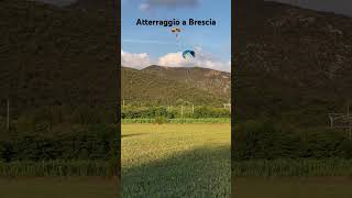 Atterraggio a Brescia paragliding advance alpha7 parapendio mountains fly passion [upl. by Lavella]