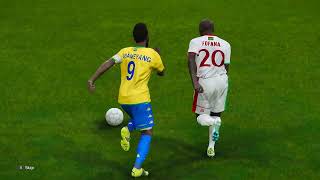 GABON VS MAURITANIA LIVE MATCH AFCON 2023 QUALIFICATION [upl. by Lahsram704]