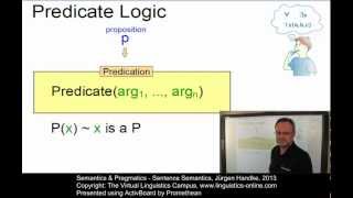 SEM120  Sentence Semantics [upl. by Tiebout]