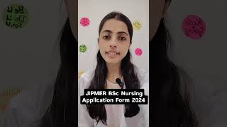 JIPMER BSc Nursing 2024Application form OutEligibility CriteriaFeesAdmission Process jipmer [upl. by Kallick810]