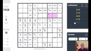 Killing the Killer A GreaterthanKiller Sudoku rated 1010 [upl. by Llednahc13]