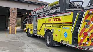 HCFR Station 42 Structure Fire Tones Cancelled [upl. by Yv]