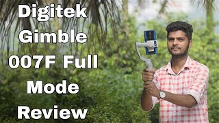 Digiteks Portable 3Axis Handheld Steady Gimbal DSG 007F Full Mode And Setting 🔥  How To Use [upl. by Ardehs110]