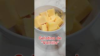 GELATINA DE VAINILLA [upl. by Dyson]