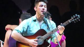 Jonas Brothers  Hesitate Live at Madison Square Garden [upl. by Zhang]