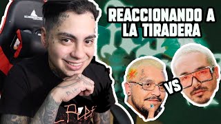 REACCIONANDO A CHRISTIAN NODAL VS JBALVIN LA TIRADERA [upl. by Clarkson]