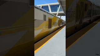 Inside the brightline trainstation in miami florida thingstodo [upl. by Naus961]