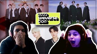 BIAS SWAPPING CHAOS  Weverse Con 2022 Enhypen amp TXT  Reaction with terrycake9124 [upl. by Minor386]