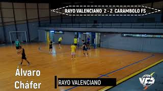 230925 HIGHLIGHTS LIGAVFS 2ª DIV RAYO VALENCIANO VS CARAMBOLO FS [upl. by Evangelin]