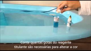 Como medir a Alcalinidade da Piscina [upl. by Julian281]