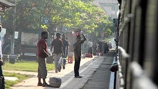 Typical Scene From An Indian Railway Station Sights and Sounds [upl. by Aynav652]