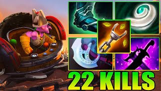 22 Kills Timbersaw  TimberSaw Dota 2 Offlane Guide Pro Gameplay Skill Carry Build 735 [upl. by Asim399]