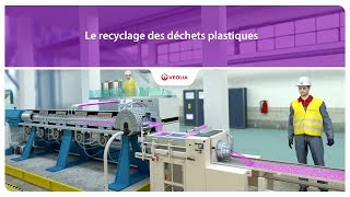 Le recyclage des déchets plastiques  Veolia [upl. by Pauly]