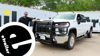 Install Westin HDX Modular Grille Guard with Punch Plate on a 2022 Chevrolet Silverado 3500 [upl. by Moffit749]