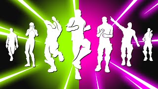 Top 30 Popular Icon Series Dances amp Emotes in Fortnite Chicken Wing It Rollie Smeeze [upl. by Tarabar29]