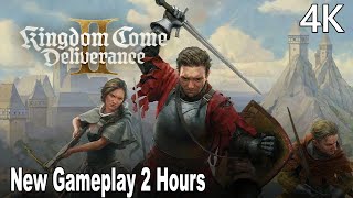 Kingdom Come Deliverance 2 NEW 2 Hours GAMEPLAY DEMO 4K [upl. by Oinoitna]