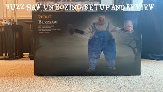 Spirit Halloween  Buzzsaw 2021 UnboxingSetup and Review [upl. by Chaim241]