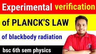 experimental verification of plancks radiation law [upl. by Zela]