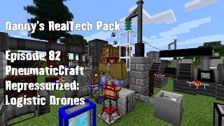 Real Tech 082  PneumaticCraft Repressurized Logistic Drones [upl. by Reinhard774]