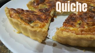 Resepi Quiche  Cara buat quiche supaya mantap [upl. by Lem]