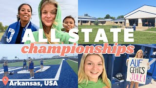 CROSS COUNTRY VLOG All State Meisterschaften 🇺🇸 Auslandsjahr USA [upl. by Anse837]