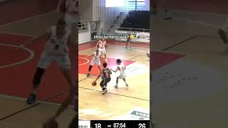 Sauced him up 🤑via SwissBasketballTVYT basketball switzerland explore shorts spin europe [upl. by Aitak]