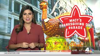 Sneak Peak of Macys Thanksgiving Day Parade  NBC New York [upl. by Nairot791]