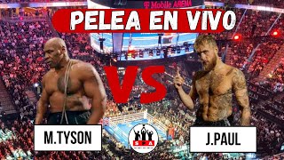 MYKE TYSON VS JAKE PAUL EN VIVO 🥊🔥 🔥PELEA EN DIRECTO🔥  BOX INTERNACIONAL [upl. by Azarcon]