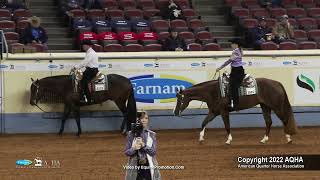 2022 Farnam AQHA and Adequan Select World Junior Western Pleasure [upl. by Platus]