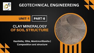 Lecture 5  Clay Mineralogy of Soil  Kaolinite Illite Montmorillonite  Composition and structure [upl. by Nyliahs401]