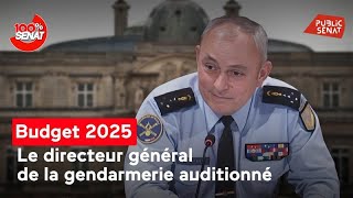 Budget 2025  audition du directeur général de la gendarmerie nationale [upl. by Aikan985]