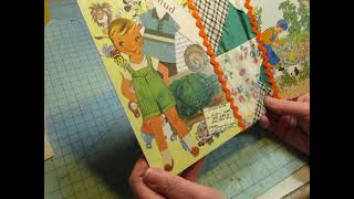 Craft With Me Lets Decorate the Golden Book Journals Gardening and Rabbits [upl. by Esta39]