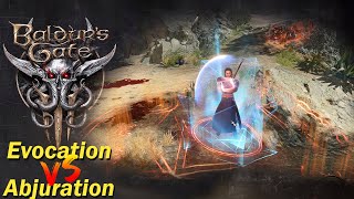 Baldurs Gate 3  Wizard Class Guide School of Evocation vs Abjuration [upl. by Assenov]