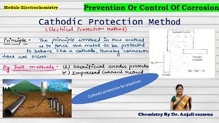 Cathodic Protection corrosion sacrificial anodic protection  Impressed current cathodic protection [upl. by Thanh108]