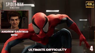 Ultimate SpiderMan Andrew Garfield Face Part 4  SpiderMan PC MOD [upl. by Seften654]