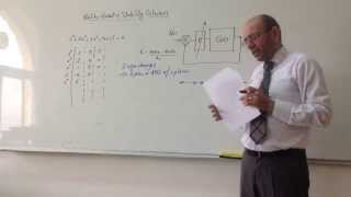 Routh Hurwitz Stability Criterion Part II First Example 24112013 [upl. by Nwahsd]