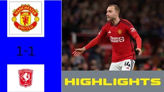 Manchester United vs FC Twente  Europa League Highlights  Sept 25 2024 [upl. by Om]