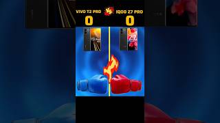 Vivo t2 pro 5g vs IQOO z7 pro 5g campare 🔥🔥🤯🤯shortsvideosmartphoneviralvideotrendingshorts [upl. by Eico]