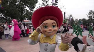 4K Mickeys Storybook Express daytime parade Shanghai Disneyland 2019 [upl. by Allista]